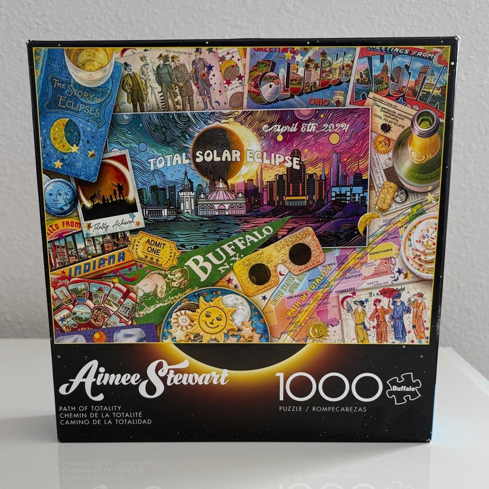 Buffalo Aimee Stewart Path of Totality 1000-Piece Puzzle